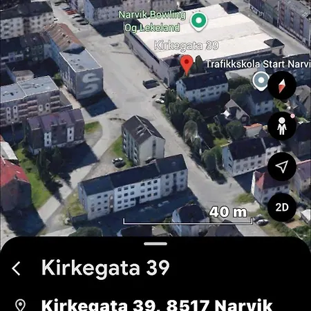 With A View In The Center Of Narvik